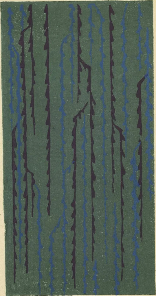 An illustration from Shima shima : Volume 2 / [chosakusha Furuya Kōrin], 1906, leaf 19