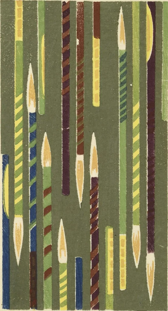 An illustration from Shima shima : Volume 2 / [chosakusha Furuya Kōrin], 1906, leaf 8