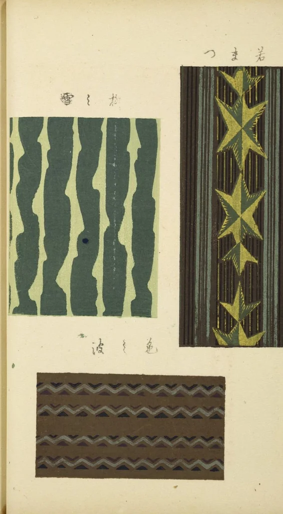 An illustration from Shima shima : Volume 2 / [chosakusha Furuya Kōrin], 1906, leaf 9