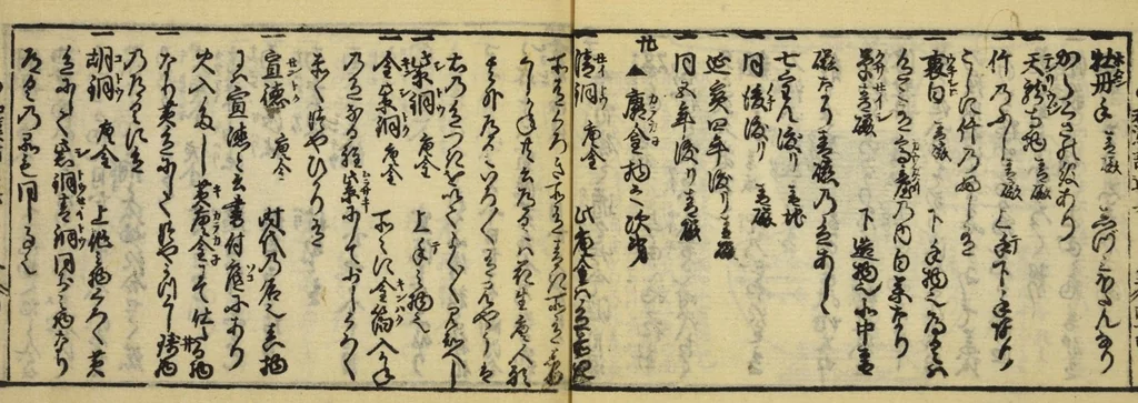 An illustration from Banpō zensho : Volume 8, 1770, leaf 48