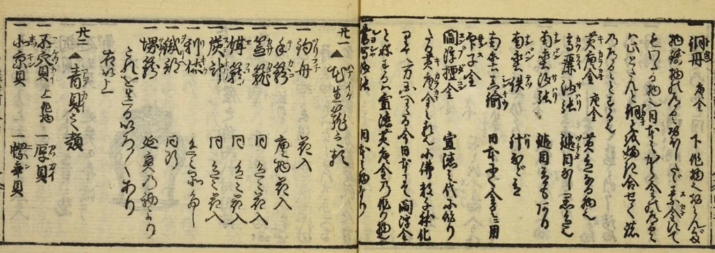 An illustration from Banpō zensho : Volume 8, 1770, leaf 49