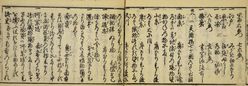 An illustration from Banpō zensho : Volume 8, 1770, leaf 66