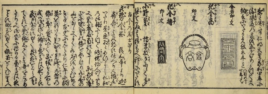 An illustration from Banpō zensho : Volume 1, 1770, leaf 14