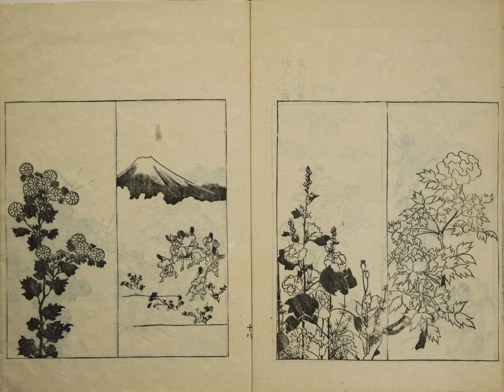 An illustration from One Hundred Paintings by Kōrin (Kōrin hyakuzu) : [volume 2], 1826, leaf 20