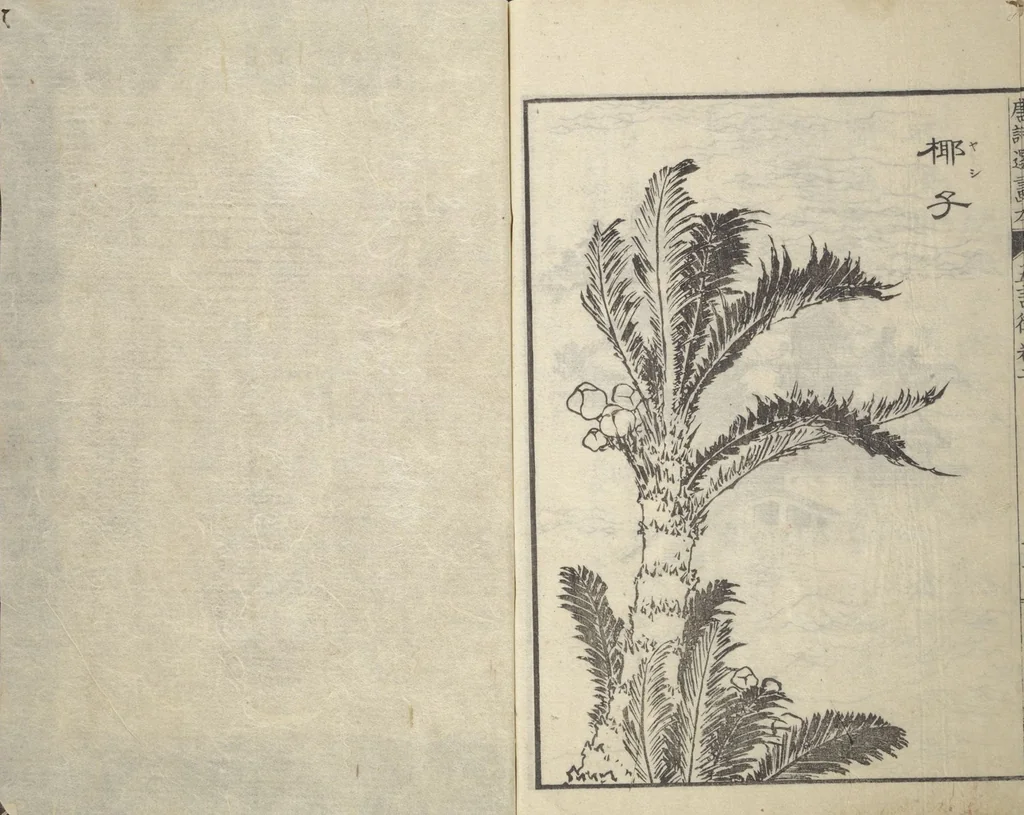 An illustration from Illustrated “Anthology of Tang-Dynasty Poems” in Five-Syllable Lines (Tōshisen ehon gogon ritsu hairitsu), 1833, leaf 17
