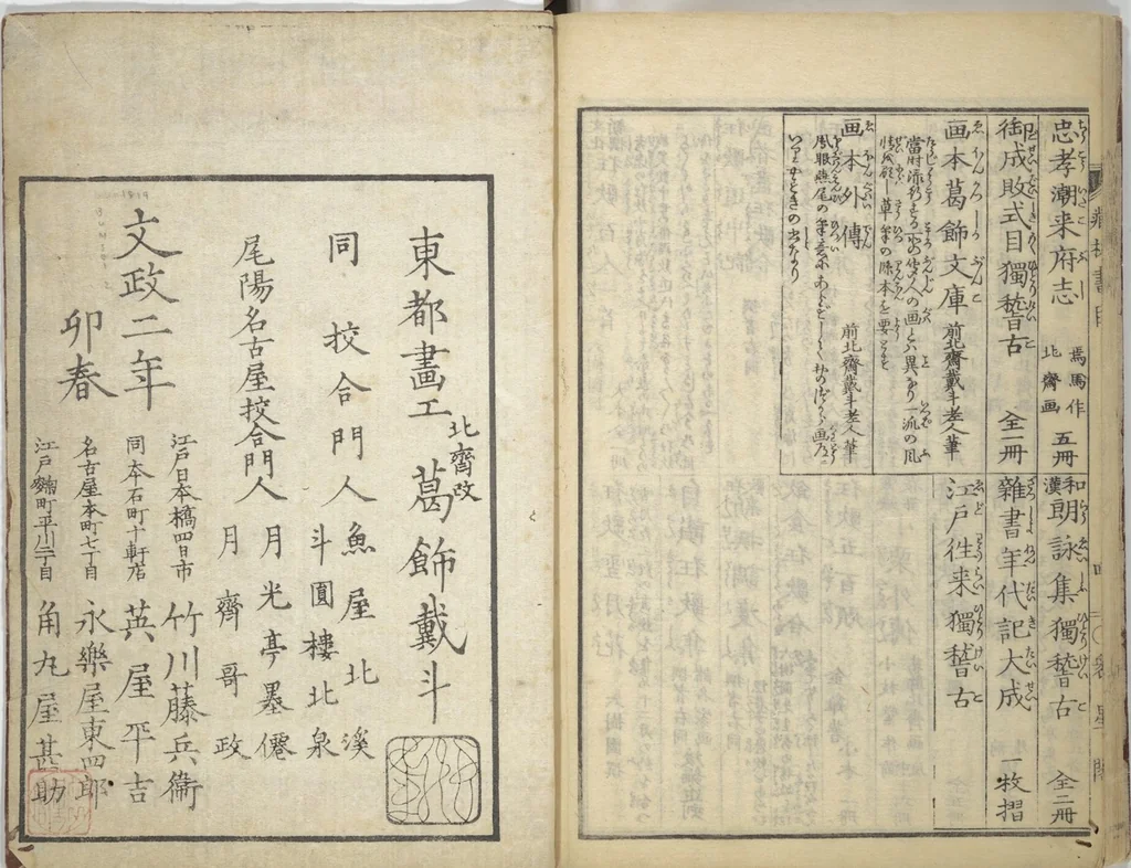 An illustration from Transmitting the Spirit, Revealing the Form of Things, Volume 1 to 15 of Hokusai Sketchbooks (Denshin kaishu: Hokusai manga, shohen - jugohen), 1848, leaf 35