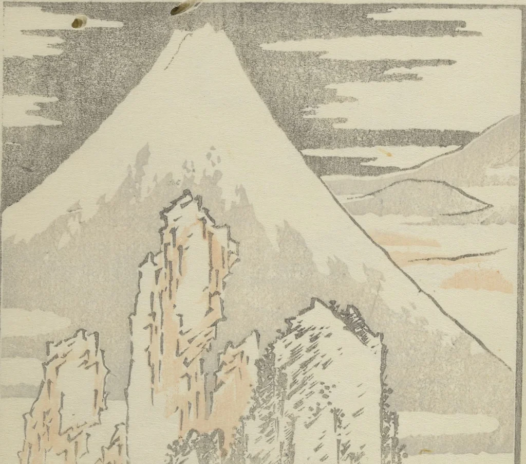 An illustration from Transmitting the Spirit, Revealing the Form of Things, Volume 1 to 15 of Hokusai Sketchbooks (Denshin kaishu: Hokusai manga, shohen - jugohen), 1848, leaf 23