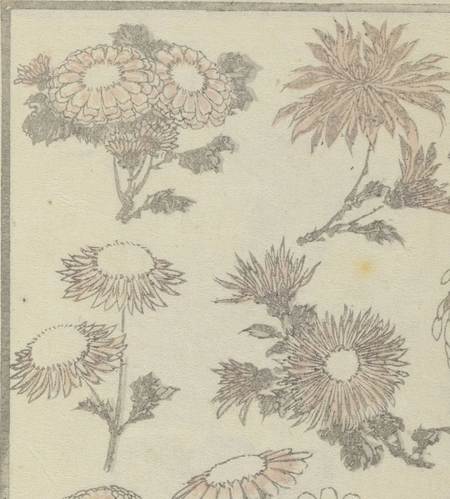 An illustration from Transmitting the Spirit, Revealing the Form of Things, Volume 1 to 15 of Hokusai Sketchbooks (Denshin kaishu: Hokusai manga, shohen - jugohen), 1848, leaf 23