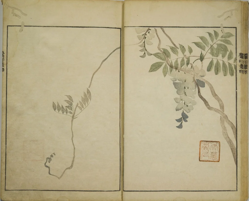 An illustration from Picture Album by Ōson (Hōitsu) (Ōson fuga), 1817, leaf 15