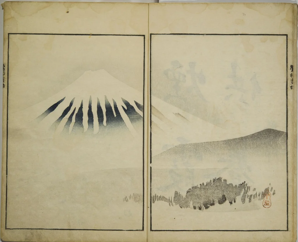 An illustration from Picture Album by Ōson (Hōitsu) (Ōson fuga), 1817, leaf 4