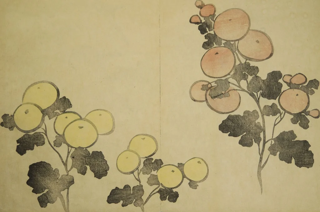 An illustration from Kōrin Picture Album (Kōrin gafu), 1826, leaf 11
