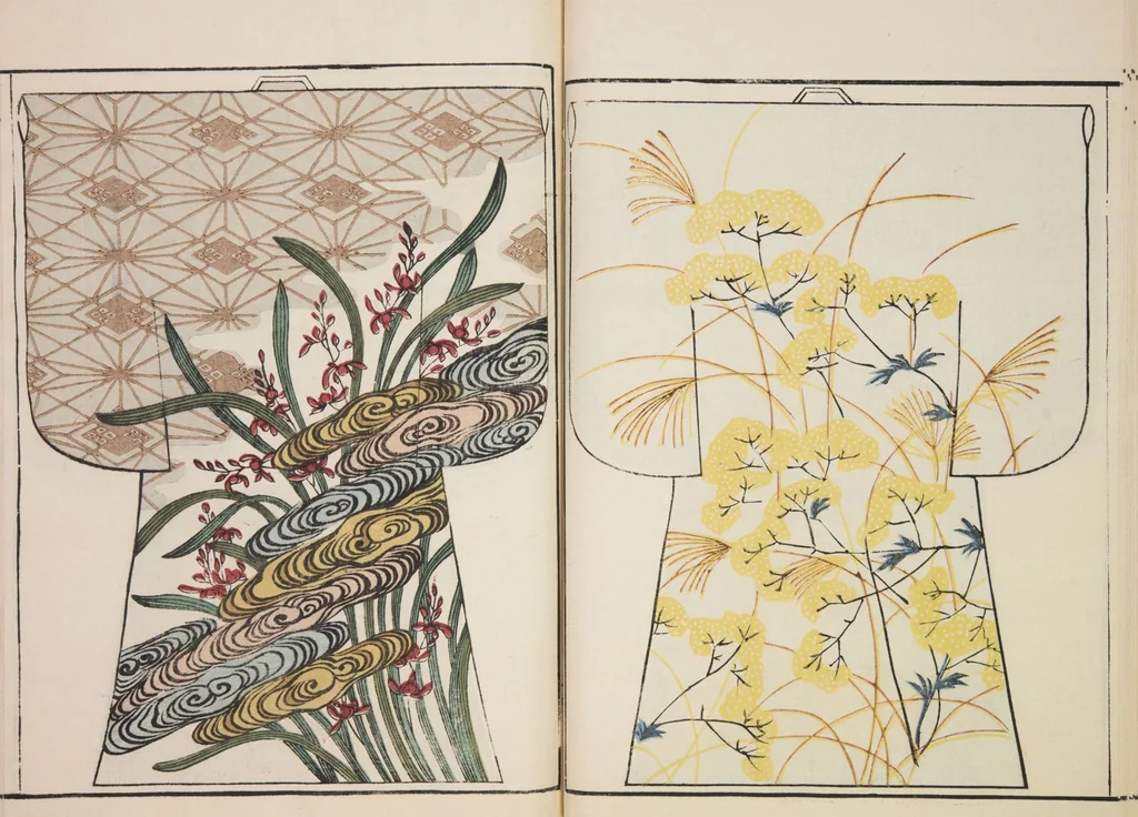 An illustration from Moyō hinagata miyako no nishiki / [henshū Yamanaka Kichirobē] : [volume 2], 1886, leaf 19