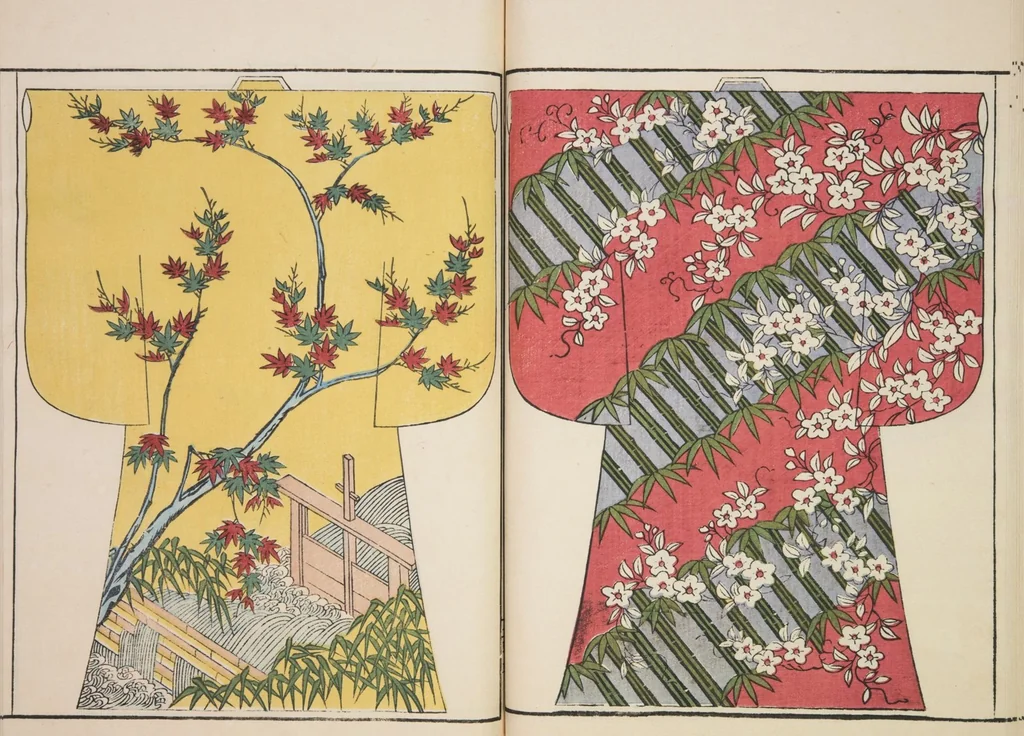An illustration from Moyō hinagata miyako no nishiki / [henshū Yamanaka Kichirobē] : [volume 2], 1886, leaf 22