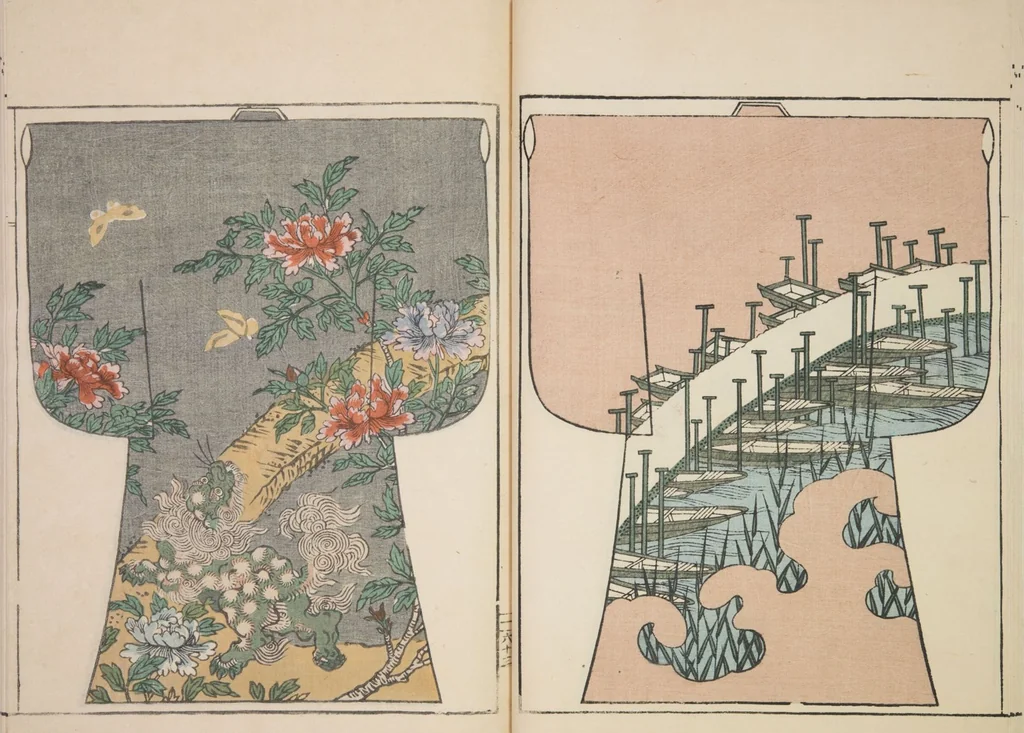 An illustration from Moyō hinagata miyako no nishiki / [henshū Yamanaka Kichirobē] : [volume 3], 1886, leaf 11