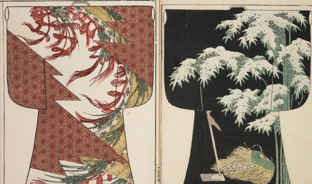 An illustration from Moyō hinagata miyako no nishiki / [henshū Yamanaka Kichirobē] : [volume 3], 1886, leaf 12