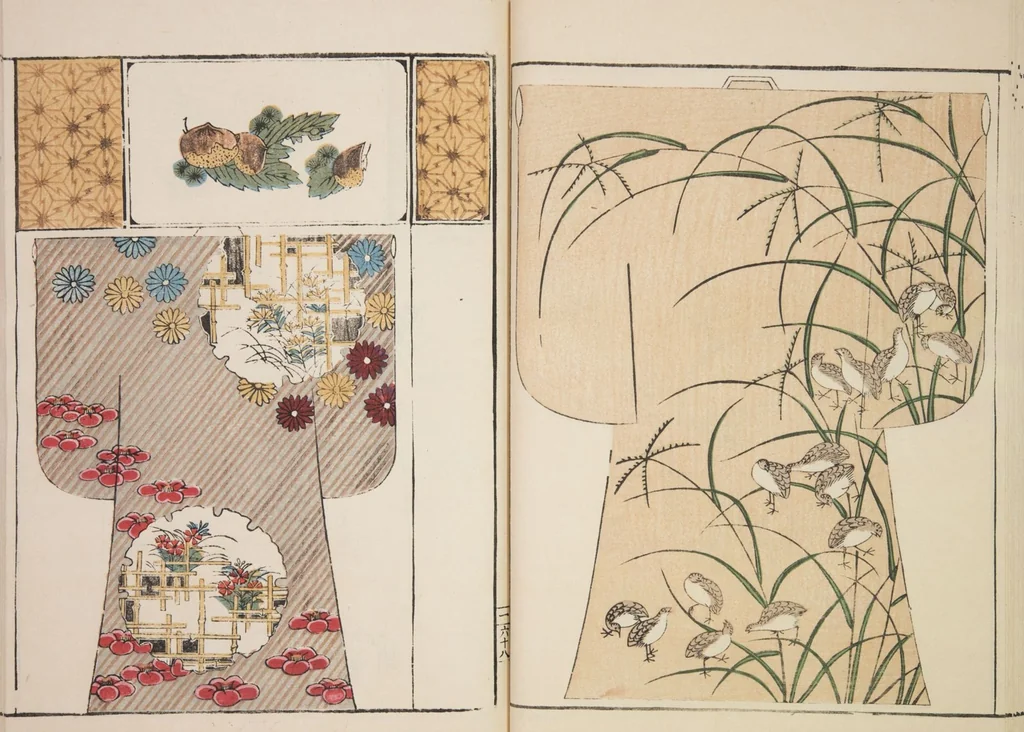 An illustration from Moyō hinagata miyako no nishiki / [henshū Yamanaka Kichirobē] : [volume 3], 1886, leaf 16