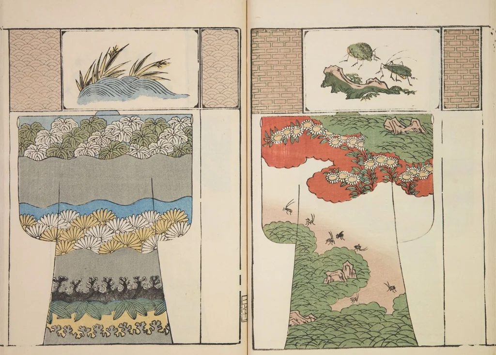 An illustration from Moyō hinagata miyako no nishiki / [henshū Yamanaka Kichirobē] : [volume 3], 1886, leaf 19