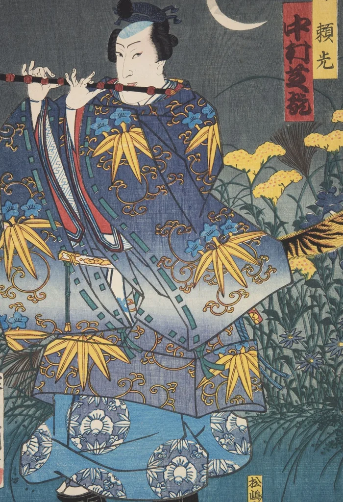An illustration from Azuma nishikie, 1860, leaf 108