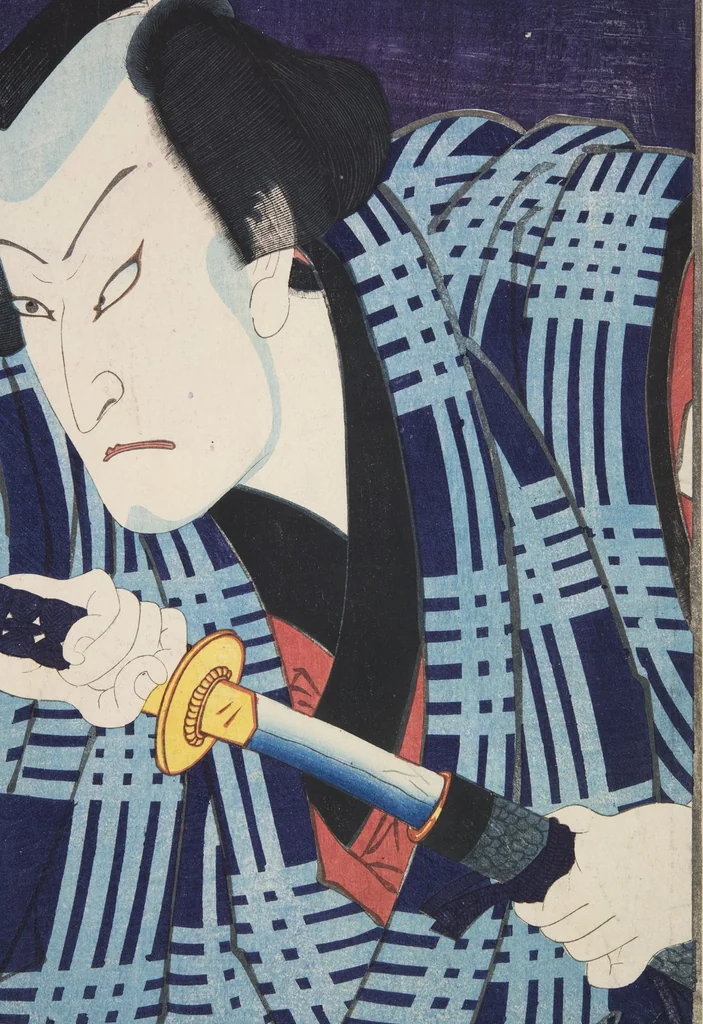 An illustration from Azuma nishikie, 1860, leaf 78