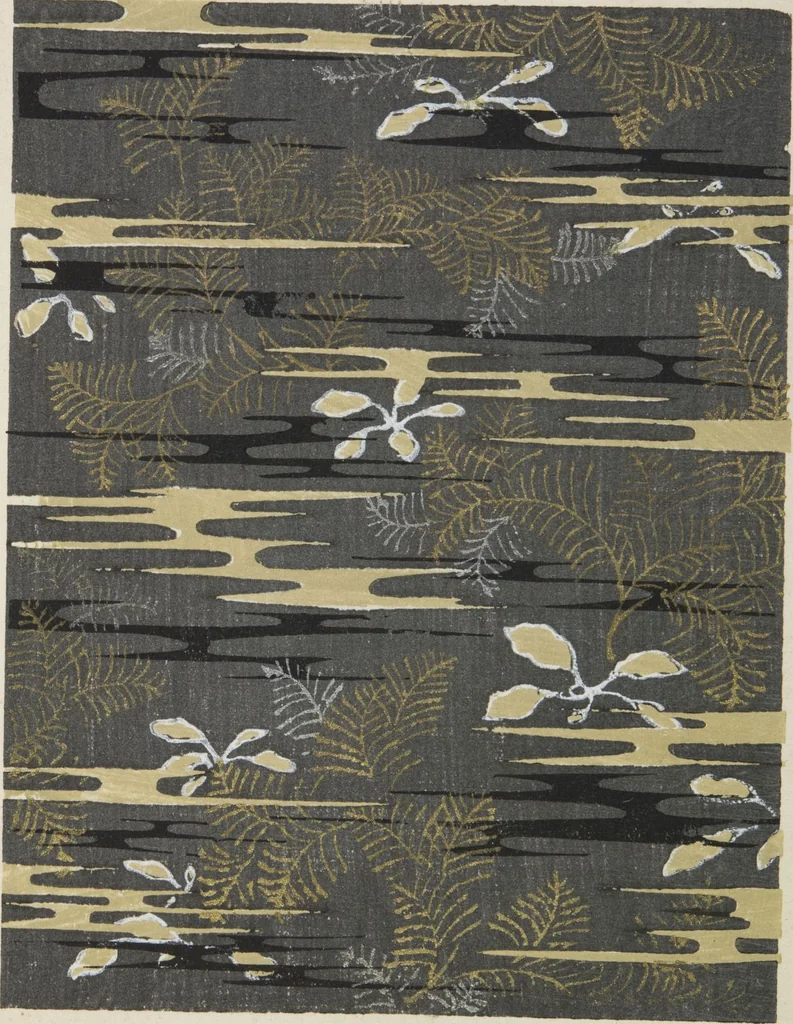 An illustration from Shin bijutsukai / [Kamisaka Sekka, Furuya Kōrin hen], 1902, leaf 9