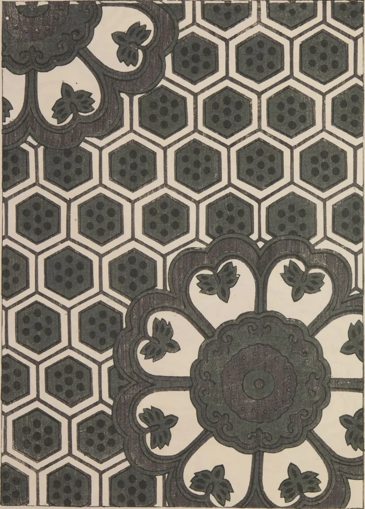 An illustration from Kyūko zufu. Shokumon no bu, 1878, leaf 16
