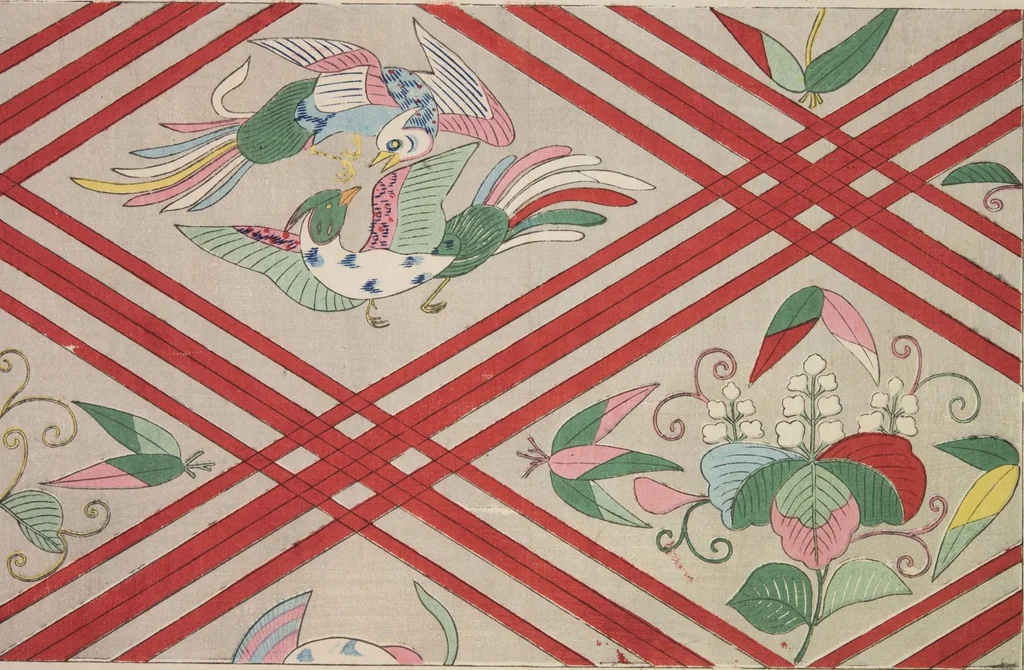 An illustration from Kyūko zufu. Shokumon no bu, 1878, leaf 18