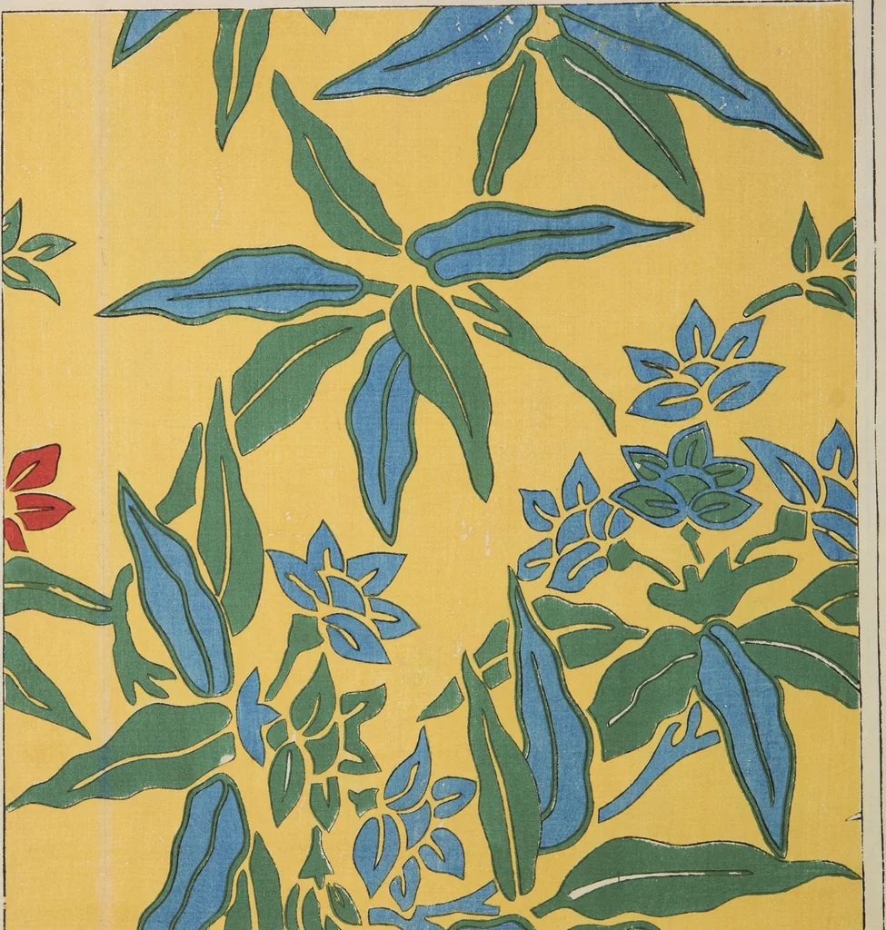 An illustration from Kyūko zufu. Shokumon no bu, 1878, leaf 23