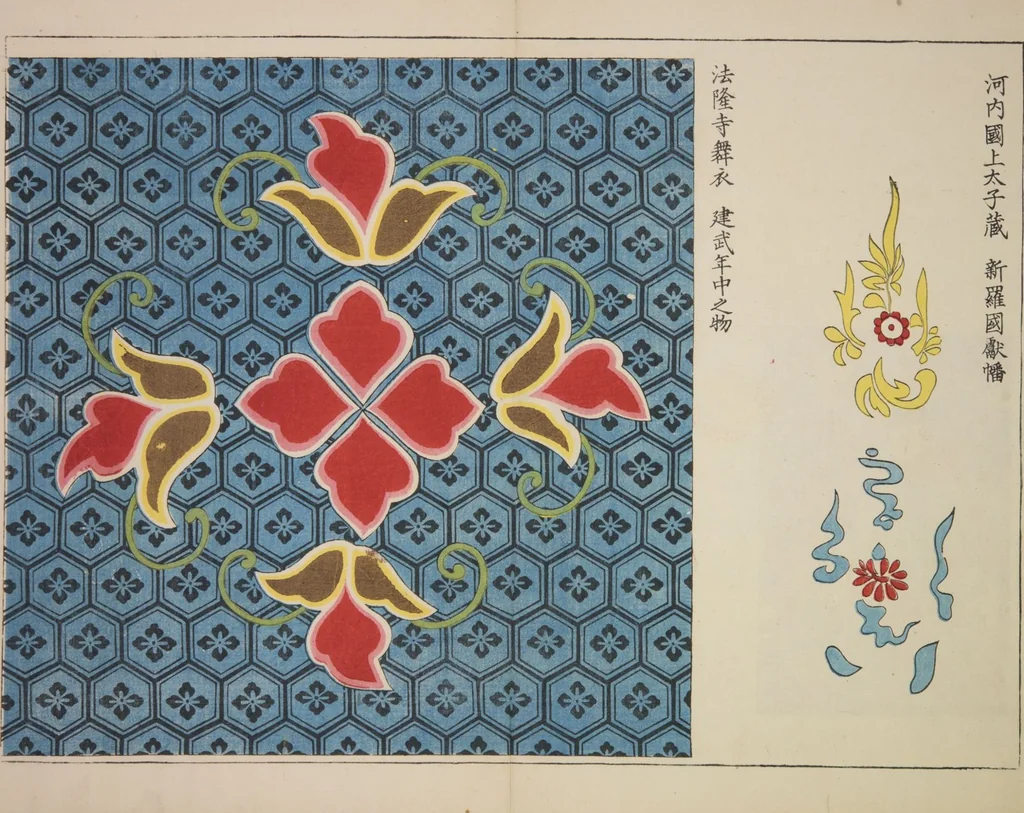 An illustration from Kyūko zufu. Shokumon no bu, 1878, leaf 6