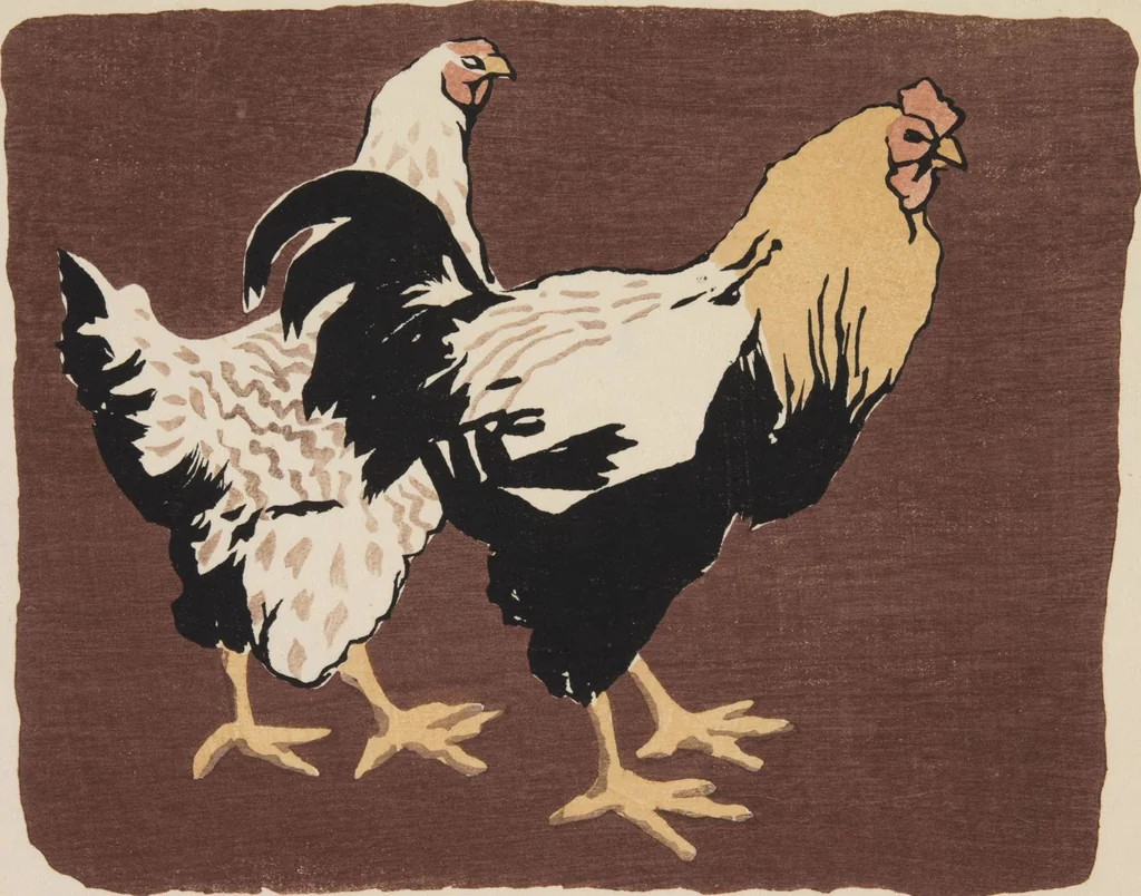 An illustration from Mokugo zuanshū / Mokugokai hen, 1908, leaf 54
