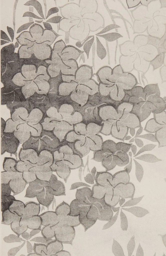 An illustration from Mokugo zuanshū / Mokugokai hen, 1908, leaf 58