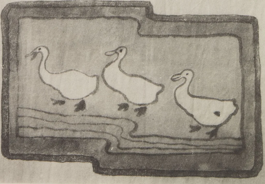 An illustration from Mokugo zuanshū / Mokugokai hen, 1908, leaf 68