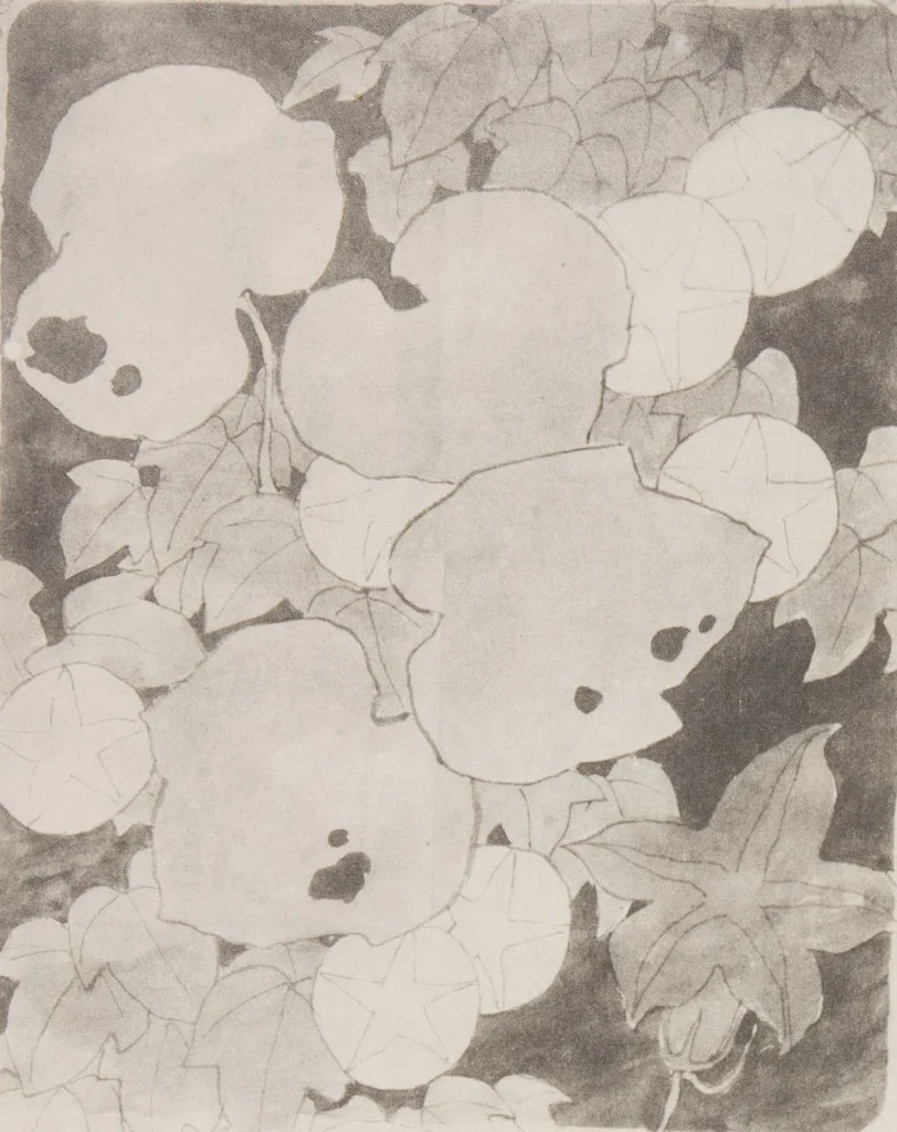 An illustration from Mokugo zuanshū / Mokugokai hen, 1908, leaf 84