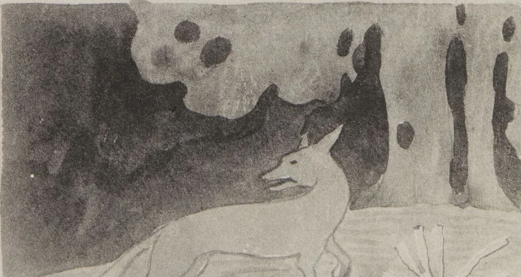 An illustration from Mokugo zuanshū / Mokugokai hen, 1908, leaf 85