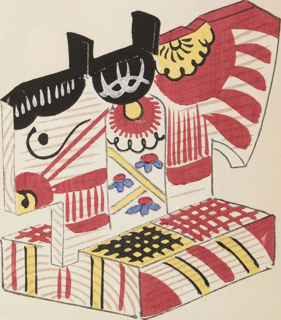 An illustration from Unai no tomo (Book of Toys) : [volume 5], 1913, leaf 12