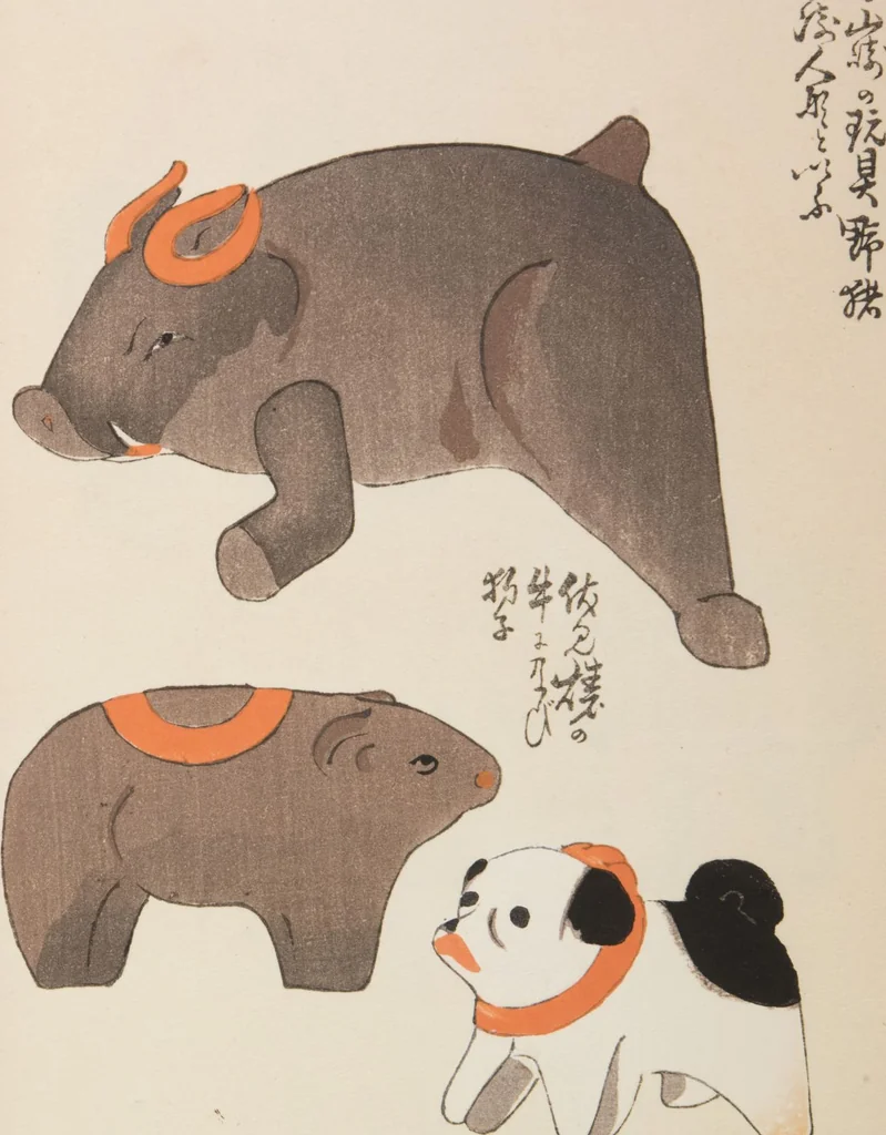 An illustration from Unai no tomo (Book of Toys) : [volume 4], 1913, leaf 24