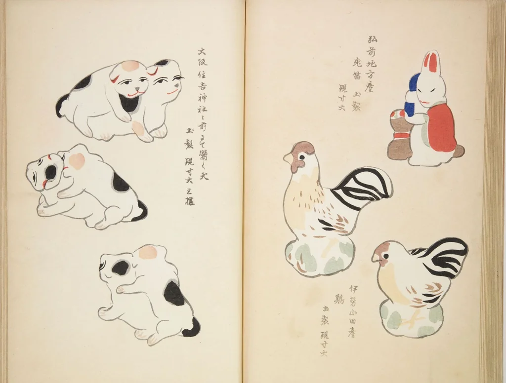 An illustration from Unai no tomo (Book of Toys) : [volume 7], 1917, leaf 31