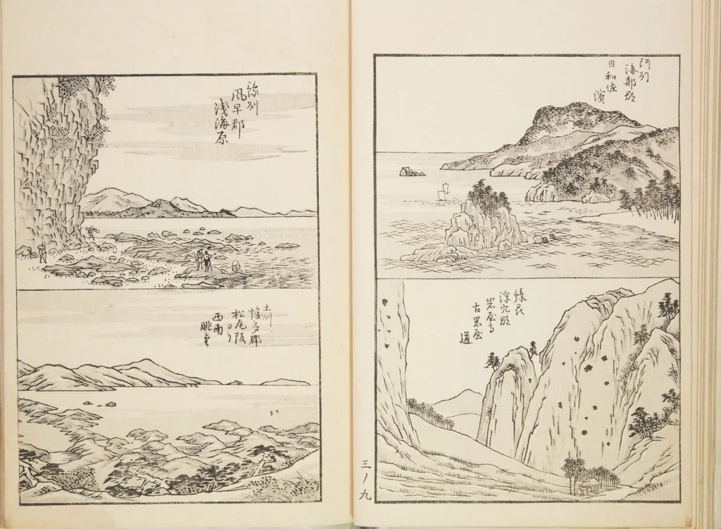 An illustration from Chiyomikusa (Book on Design) : [volume 3], 1901, leaf 12