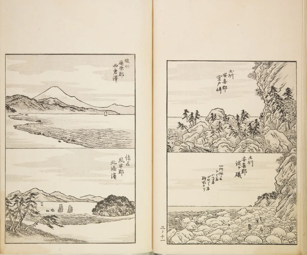 An illustration from Chiyomikusa (Book on Design) : [volume 3], 1901, leaf 13