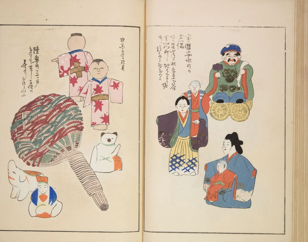 An illustration from Unai no tomo (Book of Toys) : [volume 3], 1911, leaf 22