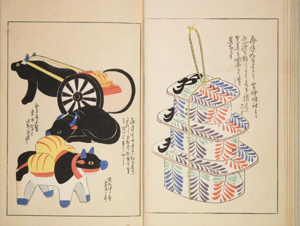 An illustration from Unai no tomo (Book of Toys) : [volume 3], 1911, leaf 8