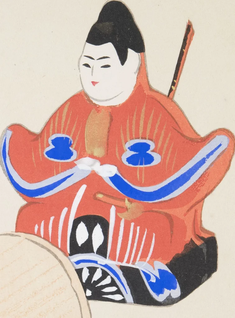 An illustration from Kyosen’s Collected Illustrations of Japanese Toys : [volume 2], 1919, leaf 12