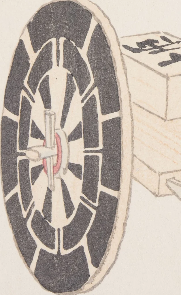 An illustration from Kyosen’s Collected Illustrations of Japanese Toys : [volume 2], 1919, leaf 12