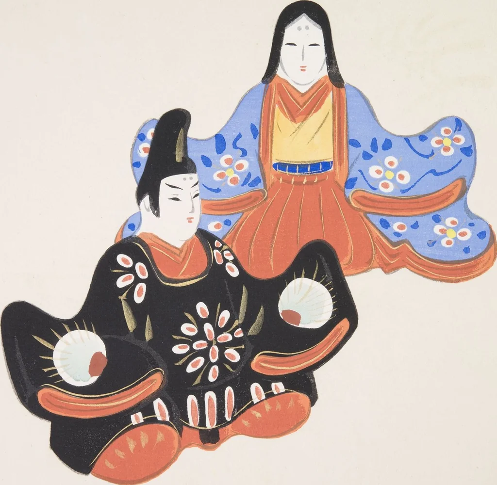 An illustration from Kyosen’s Collected Illustrations of Japanese Toys : [volume 2], 1919, leaf 14
