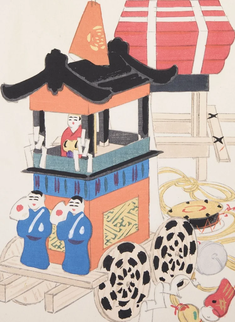 An illustration from Kyosen’s Collected Illustrations of Japanese Toys : [volume 2], 1919, leaf 34