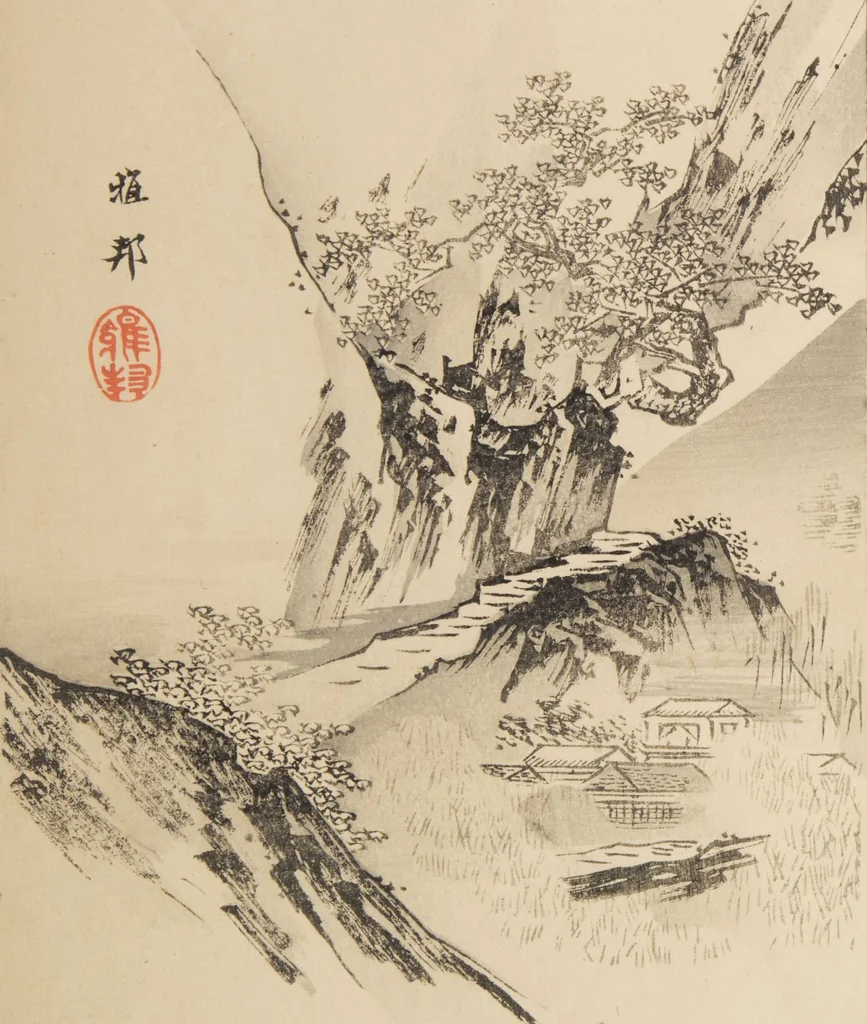 An illustration from World of Fine Arts (Bijutsu Sekai) : [volume 2], 1891, leaf 6
