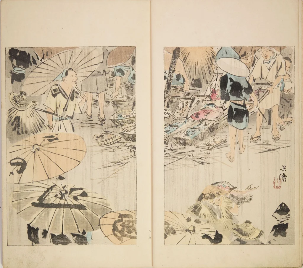 An illustration from World of Fine Arts (Bijutsu Sekai) : [volume 6], 1891, leaf 5