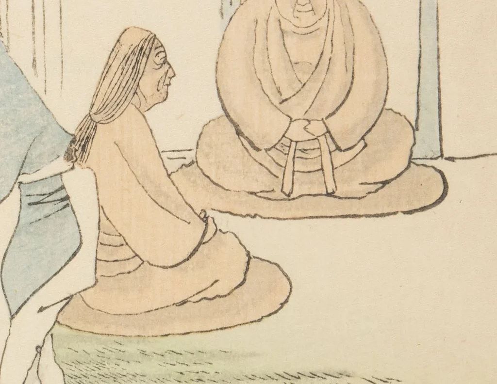 An illustration from Illustrated Journal of Japanese History no. 1-10 (Nihon Rekishi Gaho) : [volume 2], 1892, leaf 5