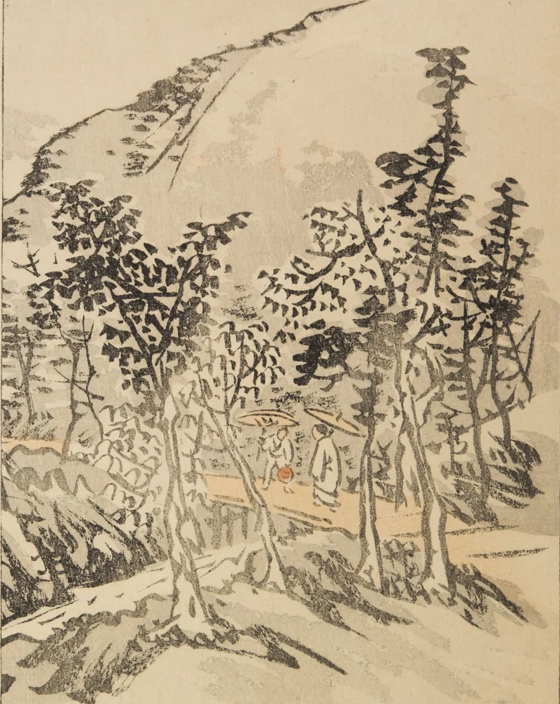 An illustration from World of Fine Arts (Bijutsu Sekai) : [volume 3], 1891, leaf 9