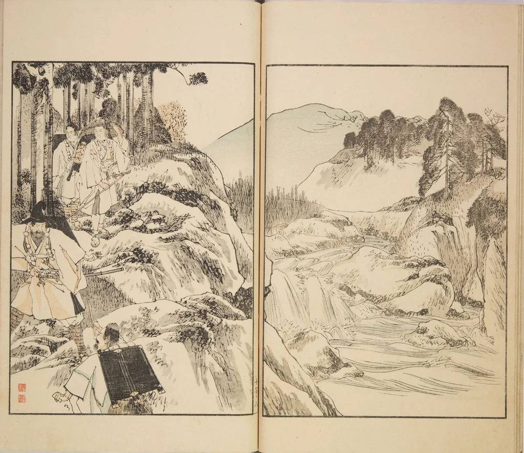 An illustration from Illustrated Journal of Japanese History no. 1-10 (Nihon Rekishi Gaho) : [volume 10], 1893, leaf 10
