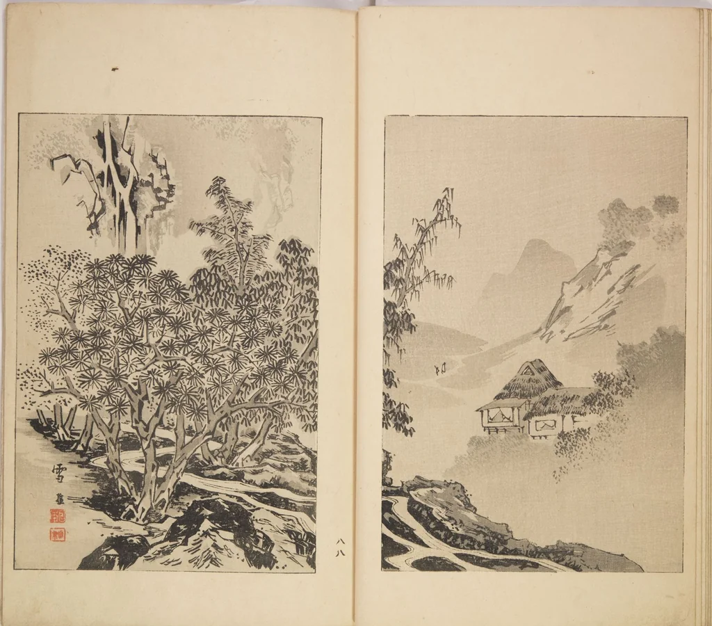 An illustration from World of Fine Arts (Bijutsu Sekai) : [volume 8], 1891, leaf 10